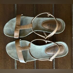 Style &‎ Co. Tan Leather Sandals
